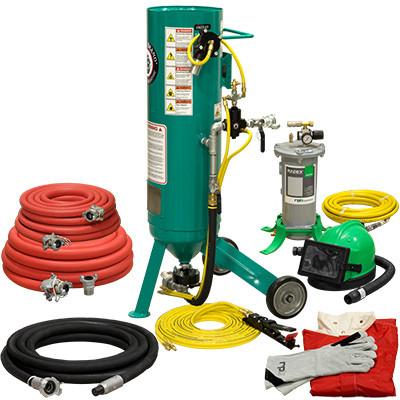 NBS Portable Abrasive Blaster Kit — Complete Starter Package