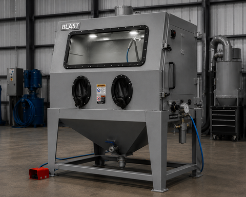 NBS Floor Standing Direct Pressure Cabinet — 48" Heavy-Duty