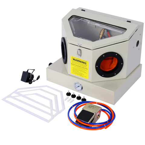 NBS-1200 Mini Benchtop Blast Cabinet — Compact 12 Gallon