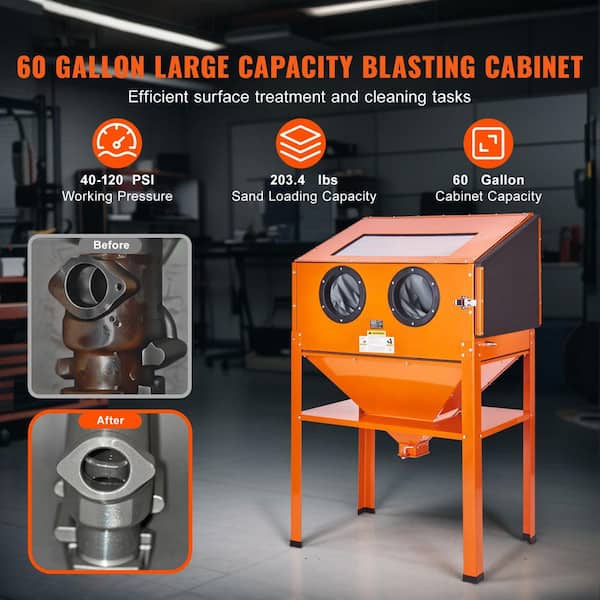 NBS-5500 Premium Floor Cabinet — 55 Gallon with LED & Foot Pedal