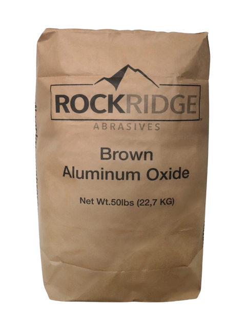NBS Brown Aluminum Oxide — 50 lb Bag (60 Grit)