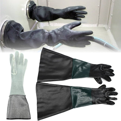 NBS Heavy-Duty Blast Cabinet Gloves — 24" (Pair)